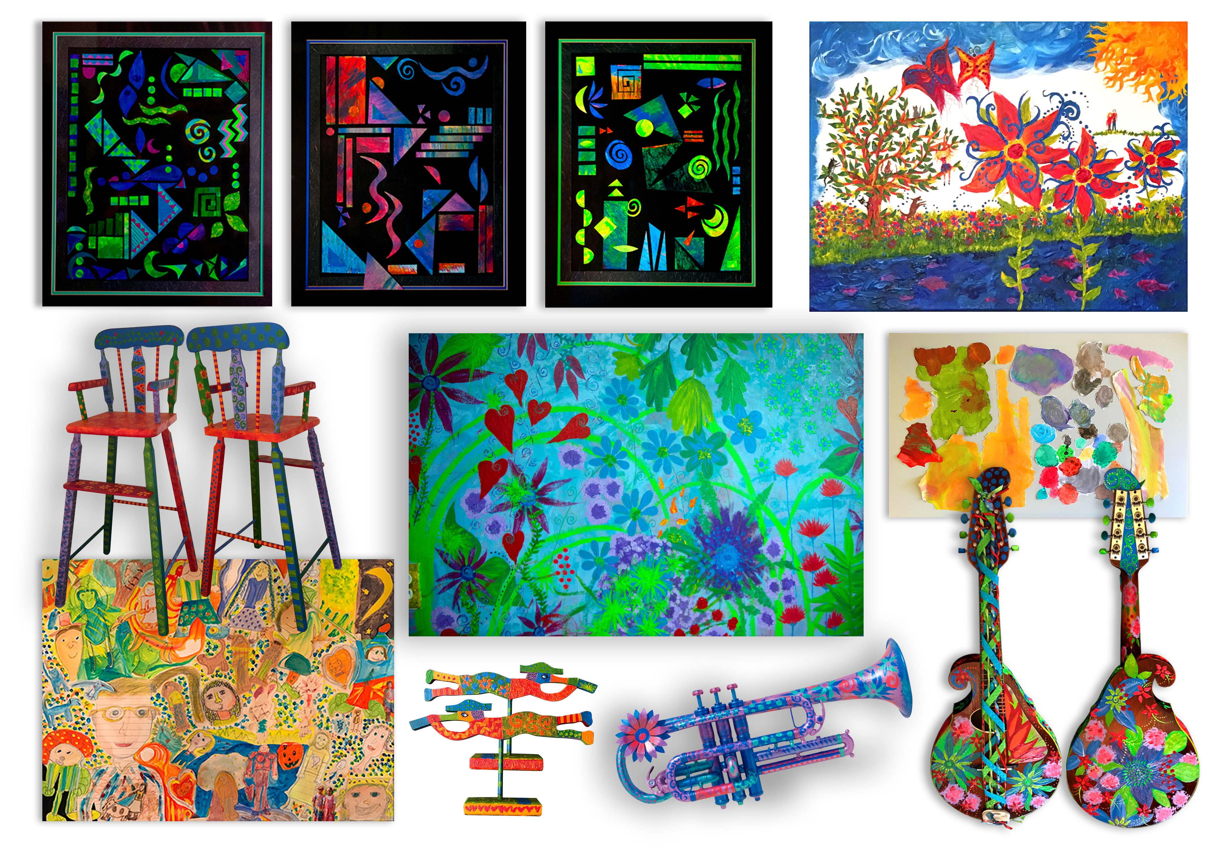 collage paint